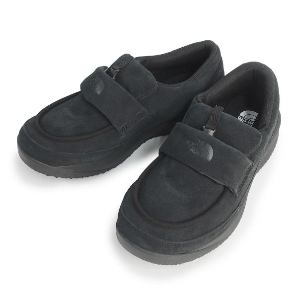 29cm ザ ノースフェイス THE NORTH FACE ヌプシ ローファー スエード NUPTSE LOAFER SUEDE  NF52576 KK TNFブラック×TNFブラック
