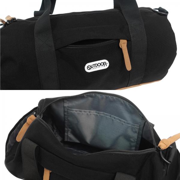 アウトドアプロダクツ OUTDOOR PRODUCTS ボストンバッグ ショルダーバッグ ネオクラシック 2WAY 斜め掛け ブラック