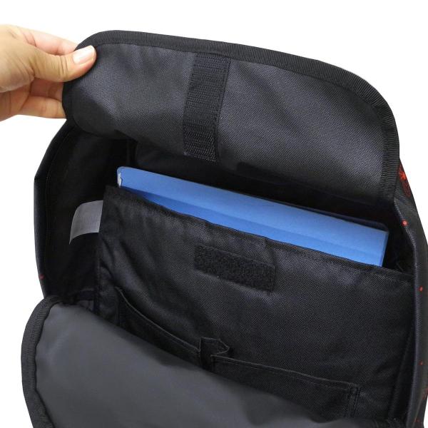 アウトドアプロダクツ OUTDOOR PRODUCTS リュック コスモ 宇宙 A4収納 通勤 通学 黒 19L レッド