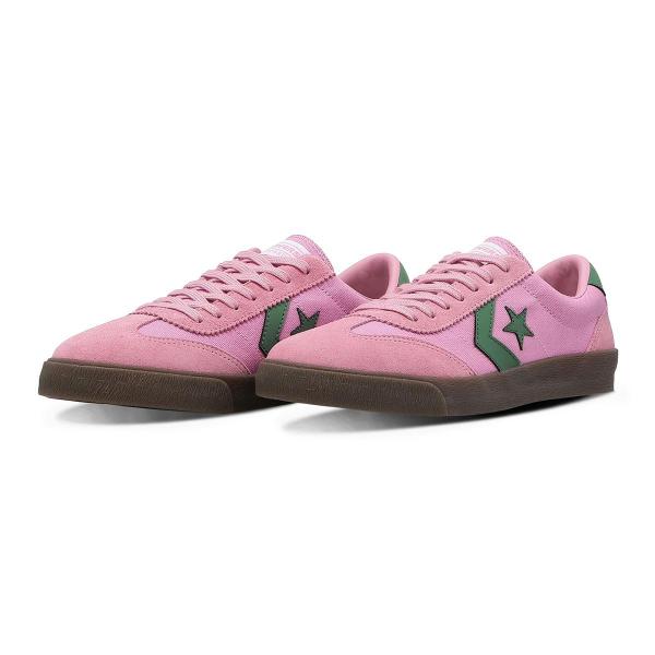 23.0cm（4.0US inch） コンバース CONVERSE スニーカー メンズ レディース ローカット ロードクラシック SK OX ピンク/グリーン ROADCLASSIC