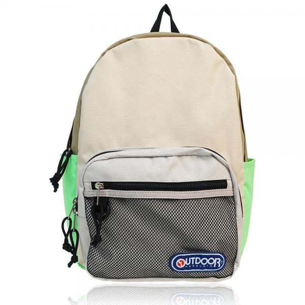 リュック キッズ 子供用 アウトドアプロダクツ マルチカラー ハーネス付 12L A4収納 通園 通学 遠足 C（ベージュ系） 8,250円