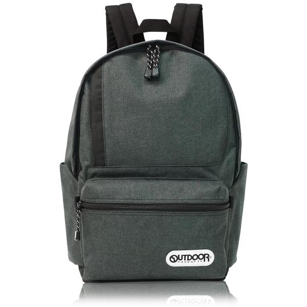 アウトドアプロダクツ リュック OUTDOOR PRODUCTS デイパック カバーラップ ヘザーブラック