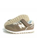 17cm ニューバランス new balance キッズ 子供靴 スニーカー 373 子供靴 Y373 7AJ ブラウン ベルクロ 運動靴 プレゼント