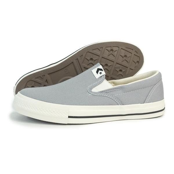 27.5cm コンバース CONVERSE スニーカー スリッポン メンズ レディース ローカット CXP SLIP-ON グレー 定番モデル