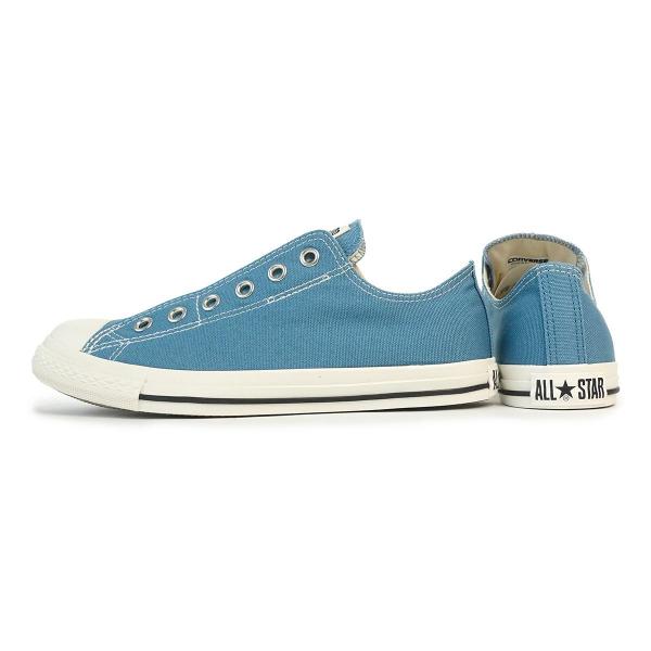 23cm コンバース CONVERSE スニーカー スリッポン レディース メンズ オールスター LP スリップ OX ダスティーブルー ALL STAR LP SLIP OX