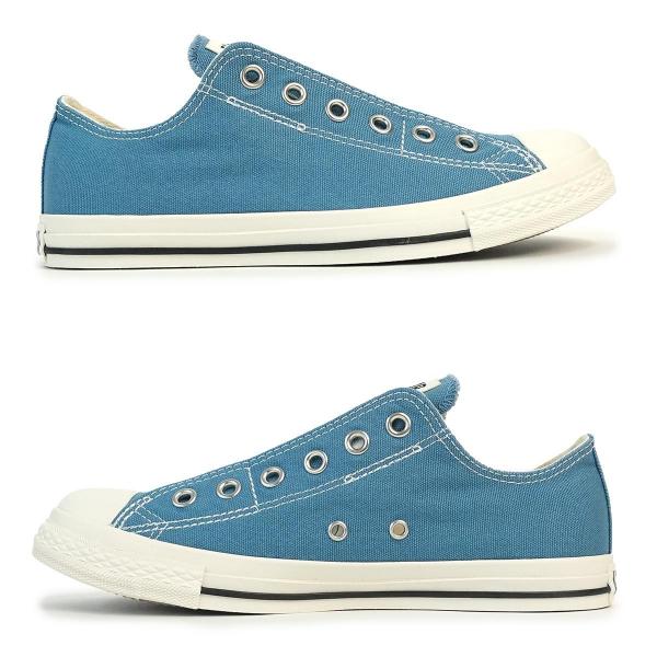 23cm コンバース CONVERSE スニーカー スリッポン レディース メンズ オールスター LP スリップ OX ダスティーブルー ALL STAR LP SLIP OX