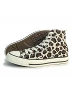 26.0cm（7.5US inch） コンバース CONVERSE スニーカー ハイカット メンズ レディース オールスター LD HI  ベージュ レパード柄 レオパード ヒョウ柄 ALL STAR LD HI
