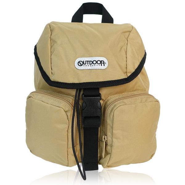アウトドアプロダクツ OUTDOOR PRODUCTS ＃263112 フラップ ミニリュック ベージュ 7,150円