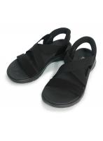 24cm SKECHERS スケッチャーズ サンダル メンズ レディース スリップインズ ゴーウォーク フレックス サンダル グリマー 141489 BBK ブラック