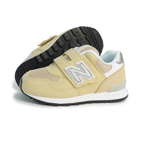 16.5cm ニューバランス new balance ベビー スニーカー 子供靴 NB I313 119 W ベージュ 出産祝い 赤ちゃん ファーストシューズ プレゼント 運動会 通園 遠足