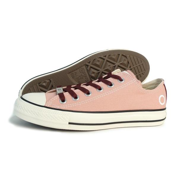 22.0cm（3.0US inch） コンバース CONVERSE スニーカー メンズ レディース ローカット オールスター OX / ナルト シップウデン サクラ ピンク系 ALL STAR ナルト疾風伝