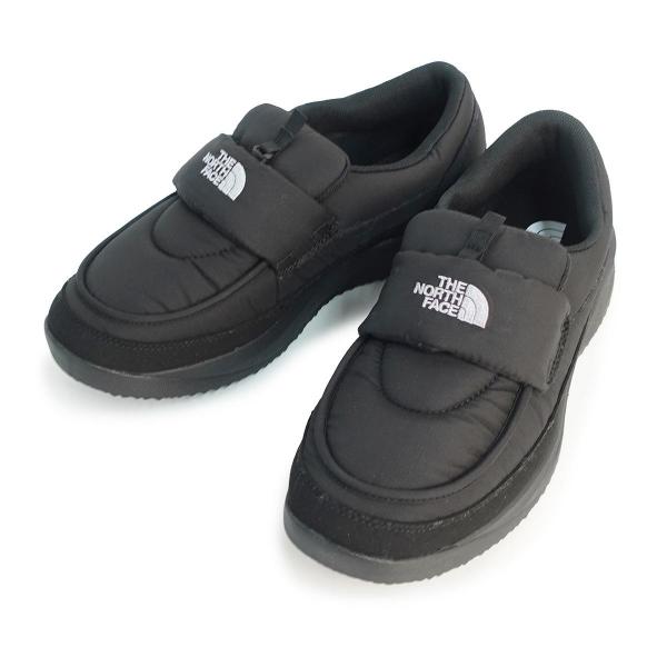 26cm ザ ノースフェイス THE NORTH FACE ヌプシ ローファー NUPTSE LOAFER  NF52575 KK TNFブラック×TNFブラック