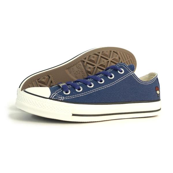 23.5cm（4.5US inch） コンバース CONVERSE スニーカー メンズ レディース ローカット オールスター OX / ナルト シップウデン サスケ ネイビー系 ALL STAR ナルト疾風伝 5,858円