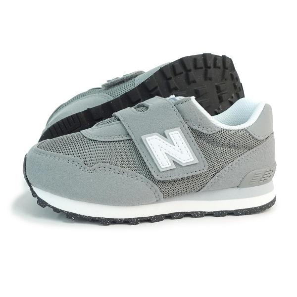 18.5cm ニューバランス キッズ new balance スニーカー 子供靴 PV515 GRY グレー 通学 小学生 セール マジックテープ プレゼント 入園祝 幼稚園 保育園