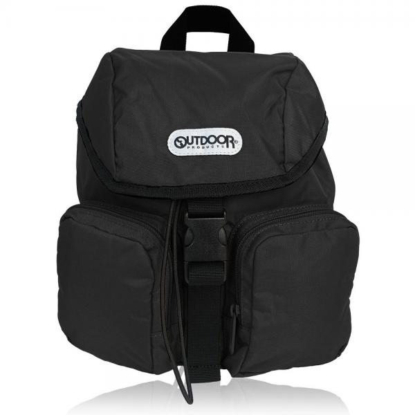 アウトドアプロダクツ OUTDOOR PRODUCTS ＃263112 フラップ ミニリュック ブラック