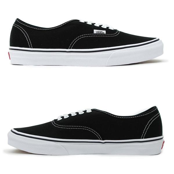 24cm バンズ VANS スニーカー メンズ レディース オーセンティック ブラック/ホワイト 黒 Authentic VN000EE3BLK 定番 プレゼント