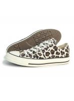 25.0cm（6.5US inch） コンバース CONVERSE スニーカー ローカット メンズ レディース オールスター LD OX  ベージュ レパード柄 レオパード ヒョウ柄 ALL STAR LD OX