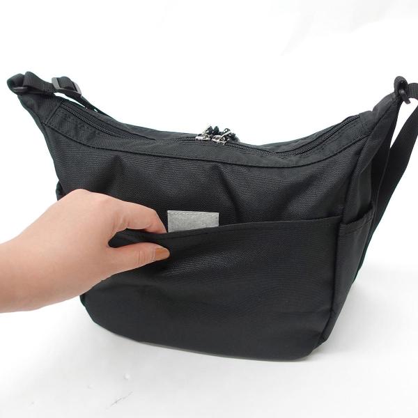 アウトドアプロダクツ OUTDOOR PRODUCTS ショルダーバッグ メンズ レディース ミドル メッセンジャーバッグ ブラック1（ラベルタイプ）