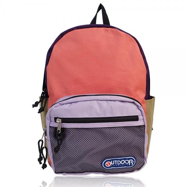 リュック キッズ 子供用 アウトドアプロダクツ マルチカラー ハーネス付 12L A4収納 通園 通学 遠足 B（ピンク系） 8,250円