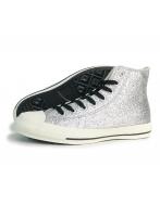 29.0cm（10.5US inch） コンバース CONVERSE スニーカー メンズ レディース ハイカット オールスター GT HI シルバー グリッター キラキラ ラメ ALL STAR GT HI