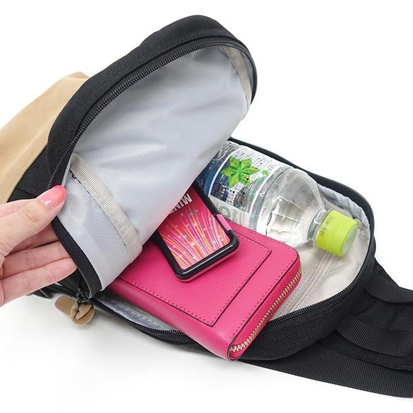 アウトドアプロダクツ  ボディバッグ タテ型 メンズ レディース ナイロン ブラック