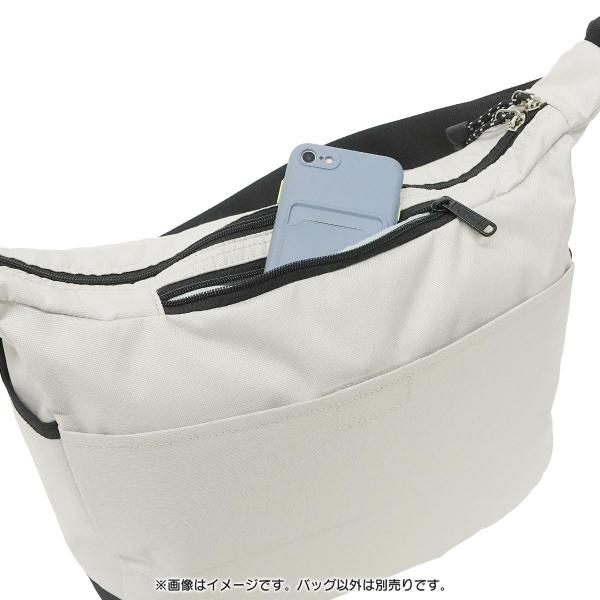 アウトドアプロダクツ OUTDOOR PRODUCTS ショルダーバッグ 大容量 メンズ レディース ロゴテープ 通勤 通学 ライトグレー（プリントタイプ）