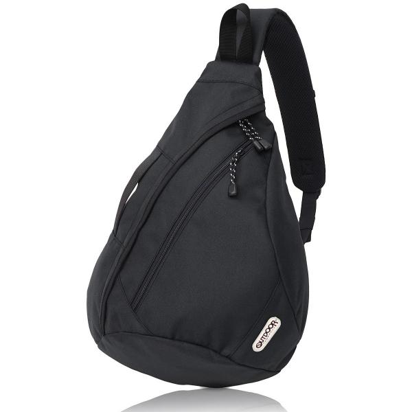 アウトドアプロダクツ OUTDOOR PRODUCTS ラフ トライアングル ワンショルダーバッグ ショルダーバッグ ブラック1