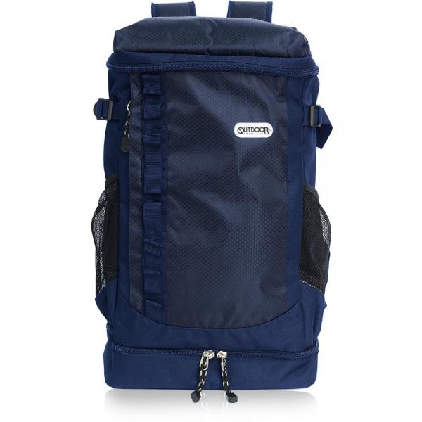アウトドアプロダクツ リュック OUTDOOR PRODUCTS デイパック 2ルーム ハニカムリップ 通学 通勤 ネイビー 7,480円