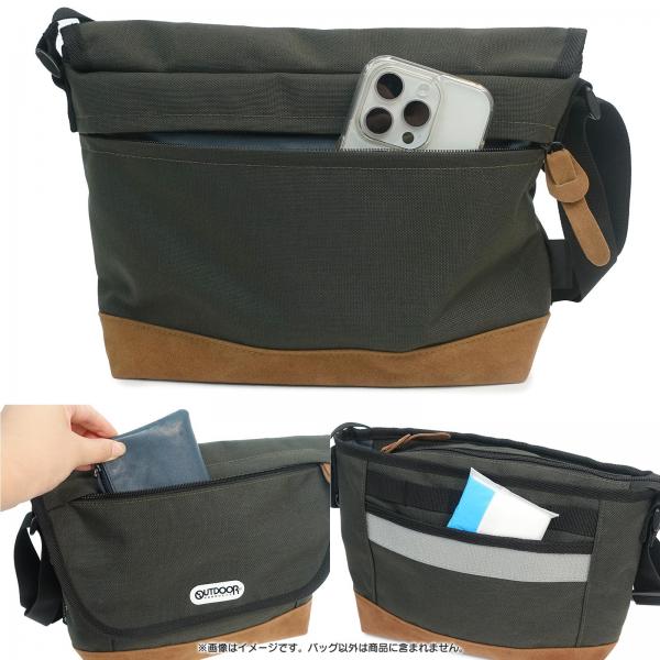 アウトドアプロダクツ OUTDOOR PRODUCTS ショルダーバッグ ネオクラシック ミニ メッセンジャーバッグ チャコール アウトドアプロダクツ OUTDOOR PRODUCTS ショルダーバッグ ネオクラシック ミニ メッセンジャーバッグ チャコール