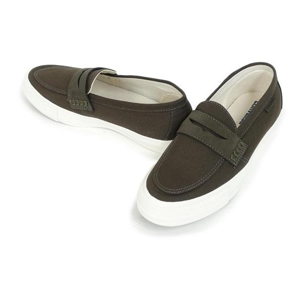23.5cm（4.5US inch） コンバース CONVERSE メンズ レディース ローファー スニーカー CXP LOAFER ネイビー 紺