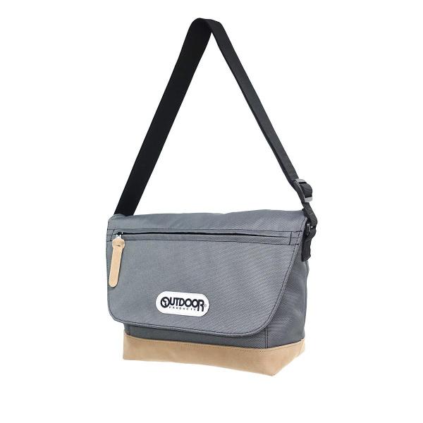 アウトドアプロダクツ  ショルダーバッグ メッセンジャーバッグ 小型 メンズ レディース グレー