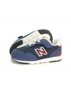 15.5cm ニューバランス new balance ベビー スニーカー 373 子供靴 NW515 WN ネイビー 出産祝い ベビーシューズ 幅広 ゆったり ワイド 運動靴 マジックテープ