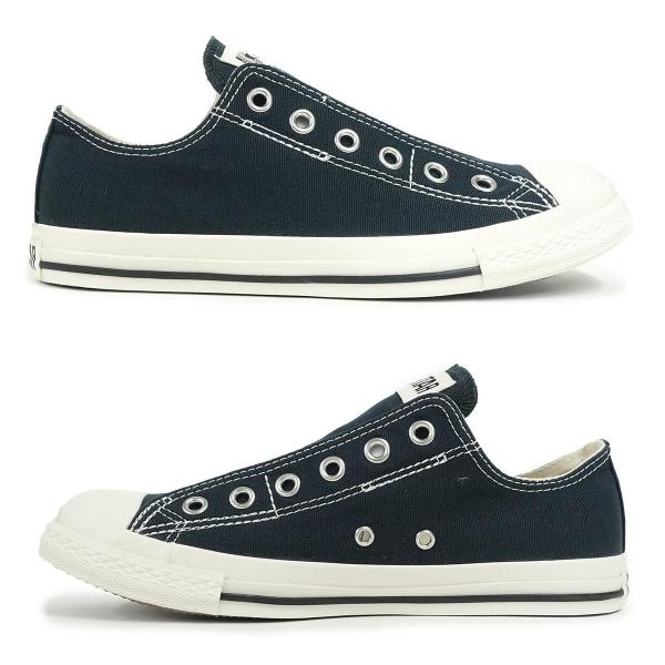 23.5cm コンバース CONVERSE スニーカー スリッポン レディース メンズ オールスター LP スリップ OX スティールブラック ALL STAR LP SLIP OX
