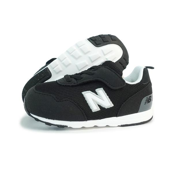 16cm ニューバランス new balance ベビー スニーカー 373 子供靴 NW515 BLK ブラック 黒 出産祝い 赤ちゃん ファーストシューズ プレゼント 運動会 通園 遠足