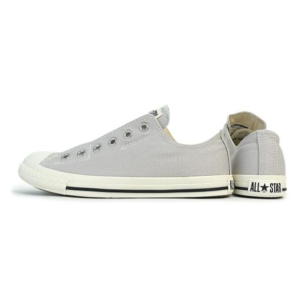 22cm コンバース CONVERSE スニーカー スリッポン レディース メンズ オールスター LP スリップ OX シルバーベージュ ALL STAR LP SLIP OX