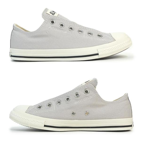 22cm コンバース CONVERSE スニーカー スリッポン レディース メンズ オールスター LP スリップ OX シルバーベージュ ALL STAR LP SLIP OX