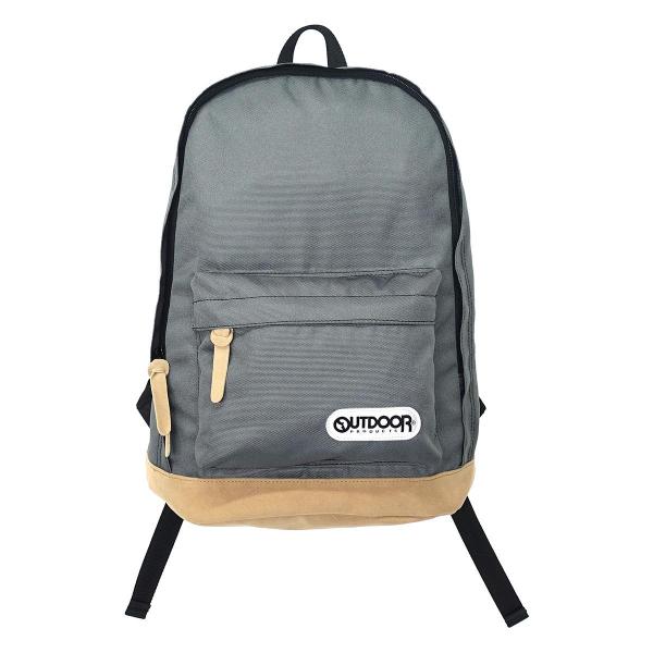 アウトドアプロダクツ OUTDOOR PRODUCTS リュック メンズ レディース クラシック 通勤 通学 A4収納 22L グレー