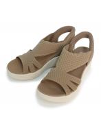 24cm SKECHERS スケッチャーズ サンダル レディース スリップインズ パラレル ライト サマー インバイト 120012 MOC モカ