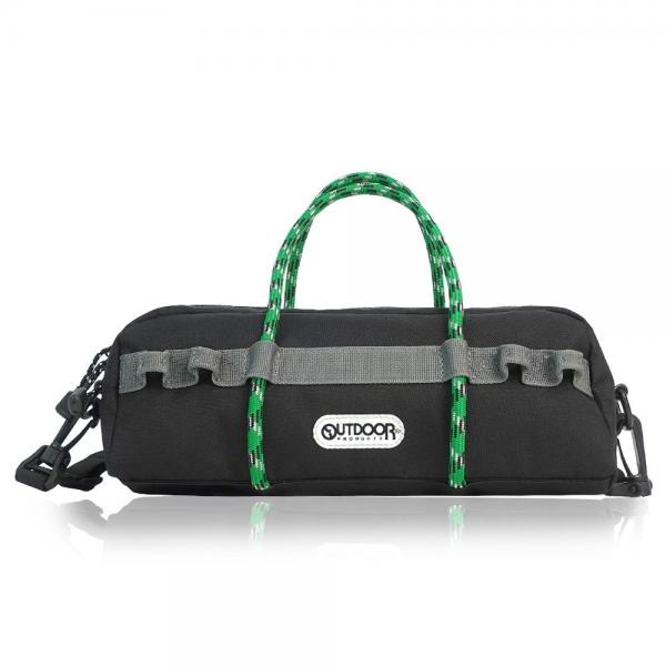 アウトドアプロダクツ ミドル ボストンバッグ OUTDOOR PRODUCTS ロープハンドル ショルダーバッグ 80.グリーン