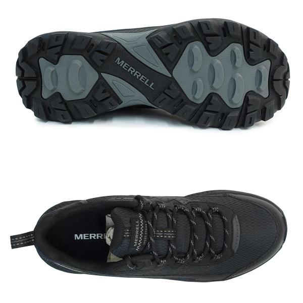 29cm メレル MERRELL メンズ トレッキングシューズ  スピードストライク 2 ウォータープルーフ 037841 ブラック SPEED STRIKE 6 WATERPROOF  防水