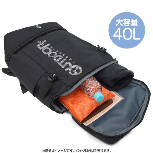 アウトドア プロダクツ リュック OUTDOOR PRODUCTS デイパック 2ルーム シフティング ドットロゴ ホワイト