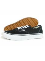 26cm 【並行輸入品】バンズ VANS スニーカー メンズ レディース スケート オーセンティック VN0A5FC8Y28 ブラック/ホワイト SKATE AUTHENTIC