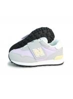 19cm ニューバランス キッズ new balance スニーカー 子供靴 PV515 WK パープル 通学 小学生 セール マジックテープ プレゼント 入園祝 幼稚園 保育園