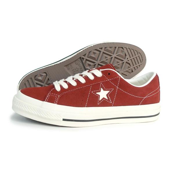 24.5cm（5.5USinch） コンバース CONVERSE スニーカー メンズ レディース ローカット ワンスター スエード バーガンディー ONE STAR SUEDE