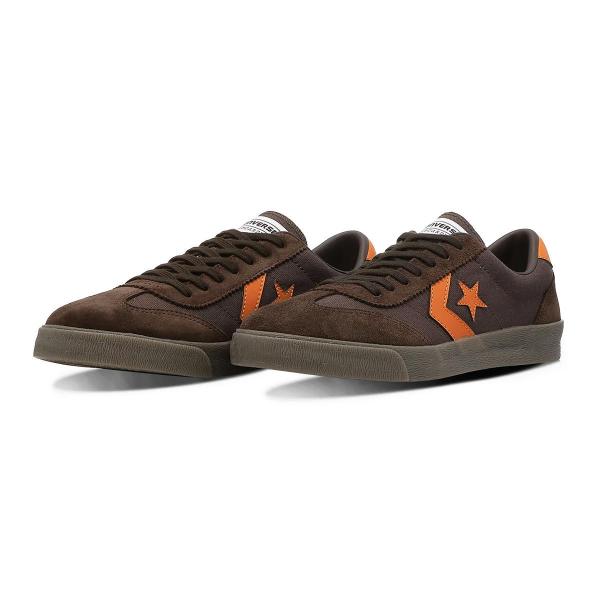 23.0cm（4.0US inch） コンバース CONVERSE スニーカー メンズ レディース ローカット ロードクラシック SK OX ブラウン/オレンジ ROADCLASSIC