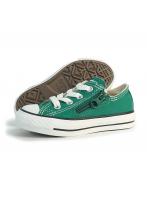 19cm コンバース CONVERSE キッズ スニーカー 子供靴 ローカット チャイルド オールスター N Z OX グリーン 緑 CHILD ALL STAR Z OX