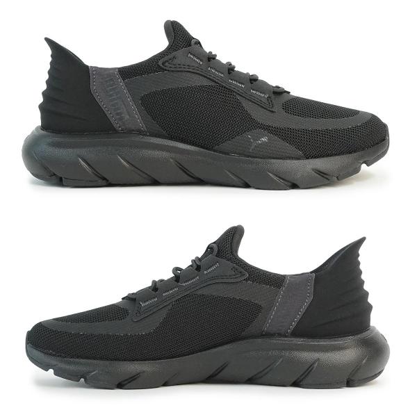 29cm プーマ PUMA スニーカー スリッポン メンズ レディース ソフトライド フレックスレース イーズイン ALT ワイド ランニングシューズ 311996_02 ブラック/グレー 29cm プーマ PUMA スニーカー スリッポン メンズ レディース ソフトライド フレックスレース イーズイン ALT ワイド ランニングシューズ 311996_02 ブラック/グレー