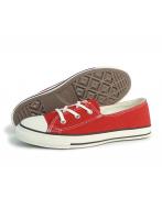 24.5cm（5.5US inch） コンバース CONVERSE スニーカー レディース オールスター LP パンプス OX レッド 赤 ALL STAR LP PUMPS OX