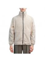 ペンフィールド Penfield アウター メンズ マイクロフリース フルジップ 防風 ウィンドプルーフ ジャケット オフホワイト L