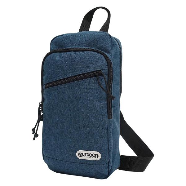 アウトドアプロダクツ OUTDOOR PRODUCTS ボディバッグ ショルダーバッグ ヘザー 杢 メンズ レディース ネイビー（ヘザー） 5,390円
